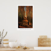 Avenue of Poplars in de herfst, Vincent van Gogh.  Poster (Keuken)