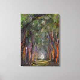 Avenue of the Oaks - Canvas Afdruk