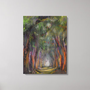 Avenue of the Oaks - Canvas Afdruk