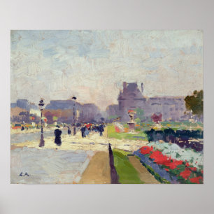 Avenue Paul Deroulede, Tuileries, Parijs Poster