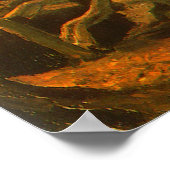 Avenue Poplars in het najaar door Vincent van Gogh Poster (Hoek)