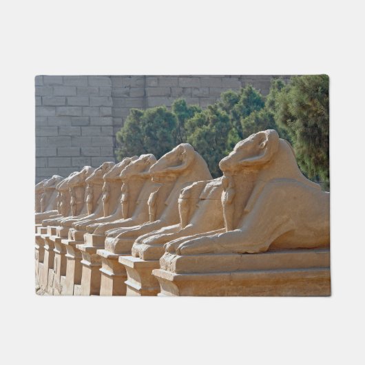 Avenue Sphinxes in Karnak Temple - Egypte Deurmat (Voorkant)
