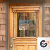 Avenue Sphinxes in Karnak Temple - Egypte Raamsticker (Huis Deur)