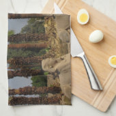 Avenue Sphinxes Tea Towel Theedoek (Quarter Fold)