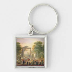 Avenue voor de botanische tuinen in Madrid, 178 Sleutelhanger