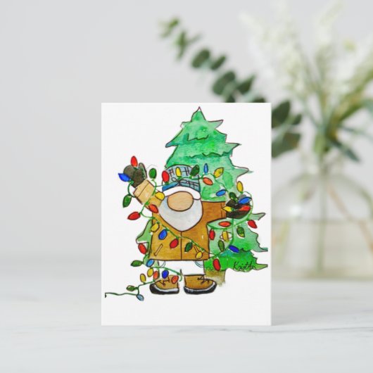 Average Tangled Gnome Briefkaart (Staand voorkant)