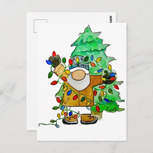 Average Tangled Gnome Briefkaart (Voorkant / Achterkant)