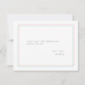 AVERT Corail et cartes de propositions Turquoises (Dos)