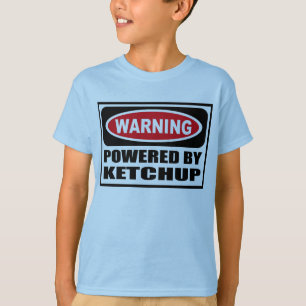 Avertissement ACTIONNÉ PAR le T-shirt de l'enfant