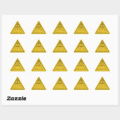Avertissement : Adrenaline Rush Funny Sticker Jaun (Feuille)