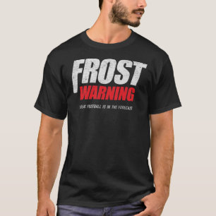 Avertissement de gel (noir), T-shirt Nebraska Foot