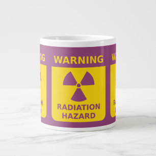 Avertissement de radiation Jumbo Mug