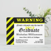 AVERTISSEMENT : Diplômé - Invitations de fête (Debout devant)