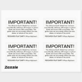 AVERTISSEMENT ÉTIQUETTE POUR GLOBES. Recherche sur (Feuille)