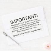 AVERTISSEMENT ÉTIQUETTE POUR GLOBES. Recherche sur (Enveloppe)