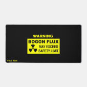 Avertissement : Flux de Bogon (Recto)