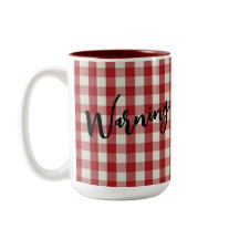 Avertissement : Génie au Travail Mug Café Bicolore