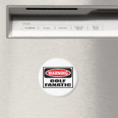 Avertissement GOLF FANATIC Magnet (In Situ (Lave-vaisselle))