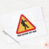 Avertissement ivre autocollants personnalisés (Enveloppe)