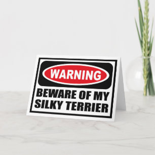 Avertissement MÉFIEZ DE MA CARTE D'ACCUEIL SILKY T