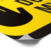 Avertissement Ne Touchez Pas Mon Poster Outils (Coin)