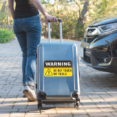 Avertissement Ne Touchez Pas Mon Sticker Outils (Valise Insitu)