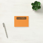 AVERTISSEMENT NOTES POST-IT (Bureau)