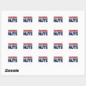 AVERTISSEMENT : PEUT CONTENIR UN Sticker NUTS (Feuille)