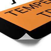 Avertissement Poster de Tromboniste Temperamental (Coin)