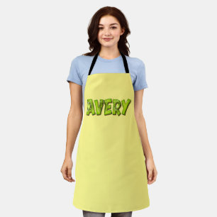Avery Name Kiwi Design Tablier de cuisine