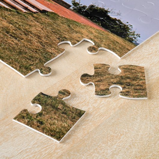 Avery Point Lighthouse, Connecticut Jigzaag Puzzle Legpuzzel (Zijkant)