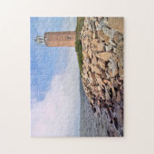 Avery Point Lighthouse, Connecticut Jigzaag Puzzle Legpuzzel (Verticaal)