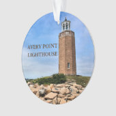Avery Point Lighthouse, Connecticut Ornament (voorkant)
