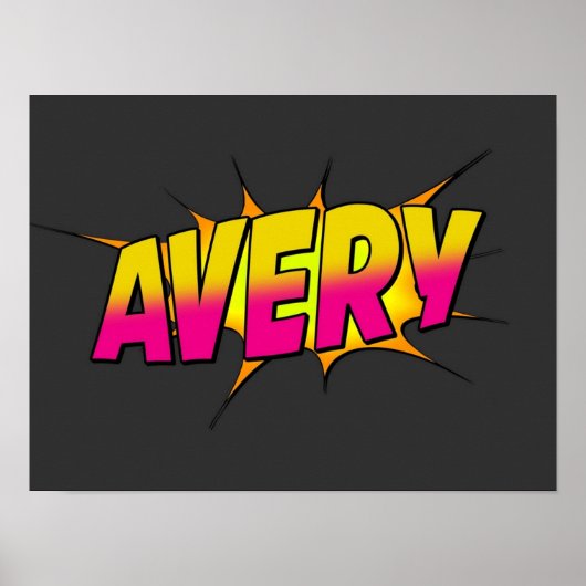 Avery Poster (Voorkant)