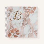 Avery Signature 1 inch Multomap Faux Roos Gold Notitieboek (Voorkant)