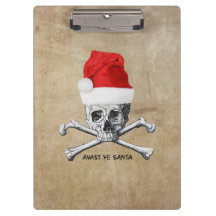 Avery Ye Santa Holiday Pirate Skull #1
