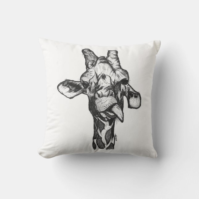 Avery's Giraffe Accent Pillow Kussen (Voorkant)