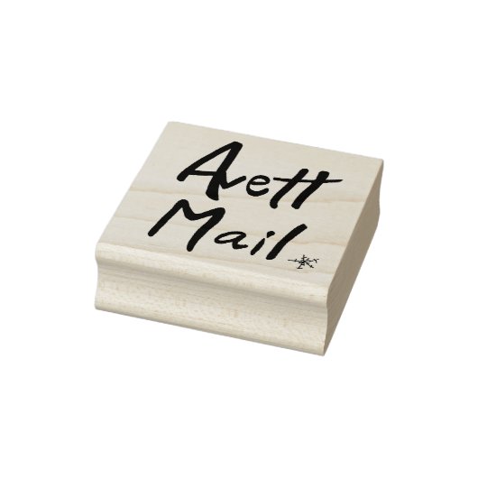 "Avett Mail" rubberen stempel, Seth-geïnspireerd Rubberstempel (Stempel)