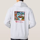 Avez-vous été bon cette année ? Sweat à capuche (Dos)