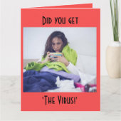 Avez-Vous Obtenu "Le Virus" ? Carte (Devant)