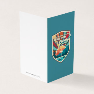 Avez-vous pensé à prier Plier Carte Plier