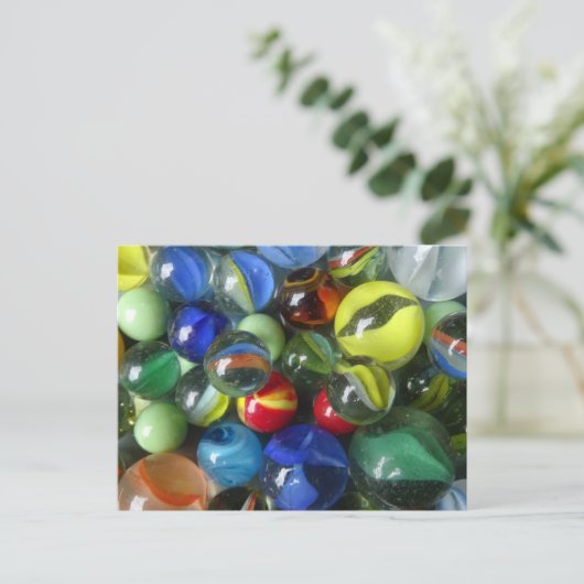 Avez-vous perdu vos billes ? carte postale (Debout devant)