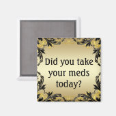 Avez-Vous Pris Vos Maisons Aujourd'Hui ? Magnet (Recto/Verso)