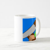 Avez-vous vu ce que j'ai scié ? Tasse (Devant droit)