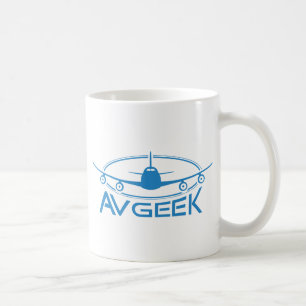 AvGeek Apparel Koffiemok