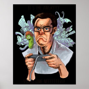AVGN Angry Videoogame Nerd Poster