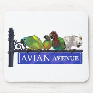 Avian Avenue Mousepad (kies elke kleur) Muismat