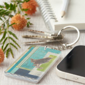 Avian Scrapbook II Sleutelhanger (Voorkant Rechts)