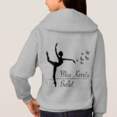 Aviano Ballet Programme Girls Zip Hoodie (Achterkant)