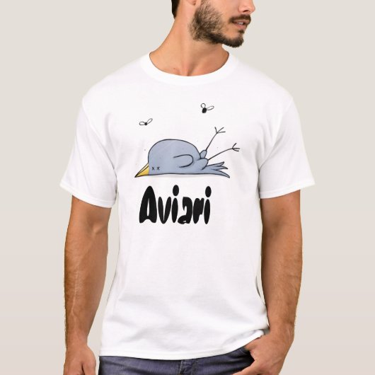 Aviari dode vogel t-shirt (Voorkant)